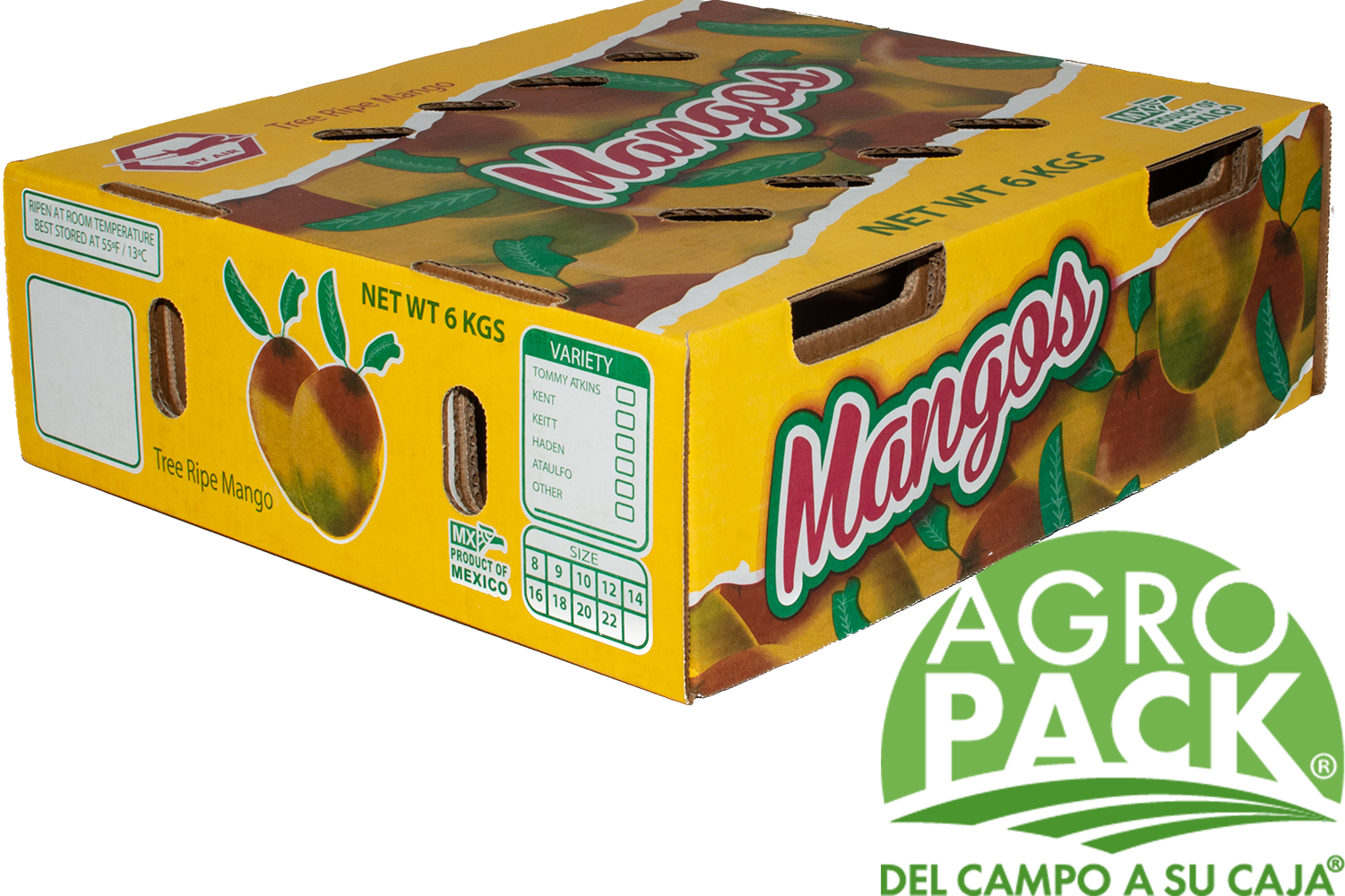 Caja de mango