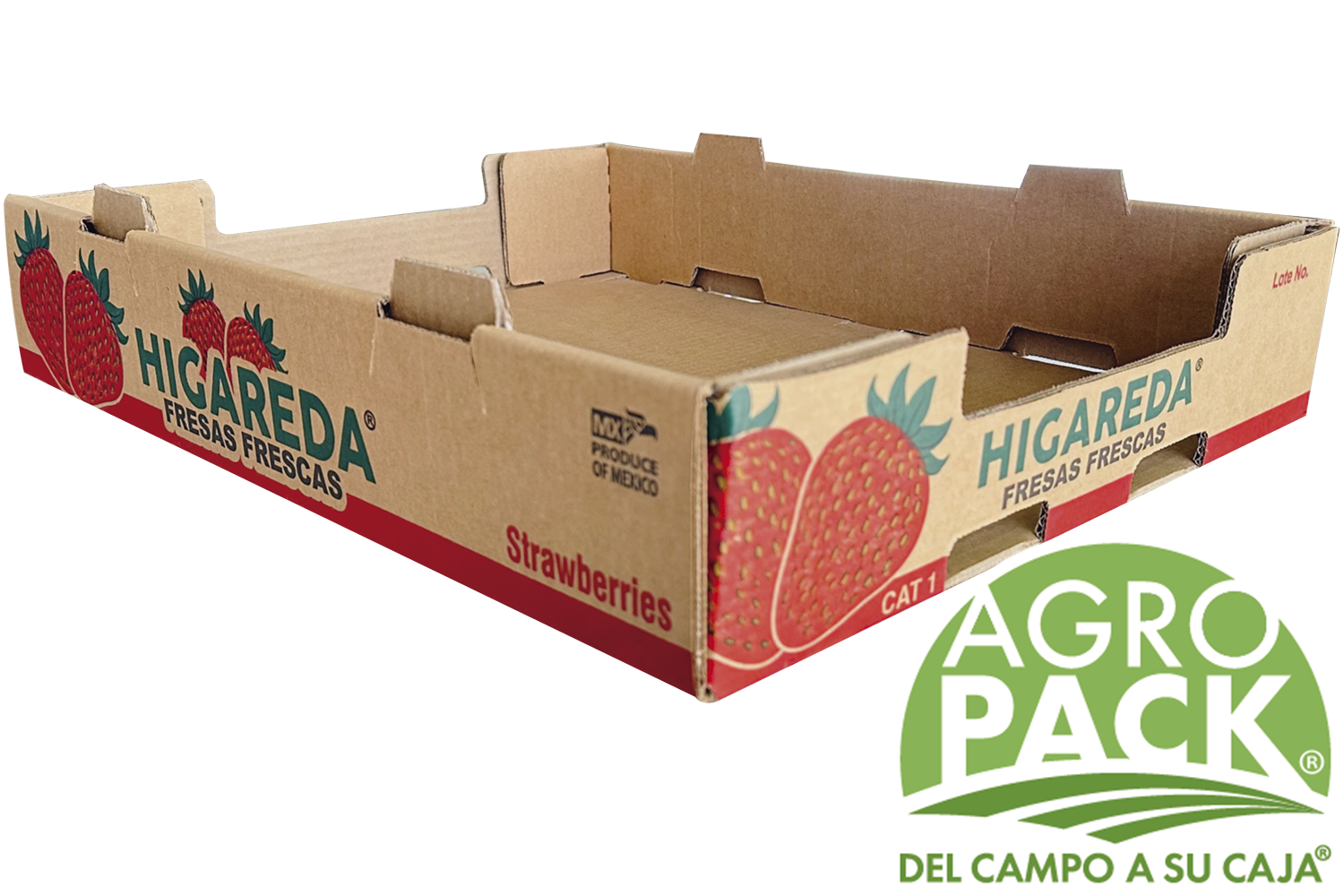 Caja de aguacate