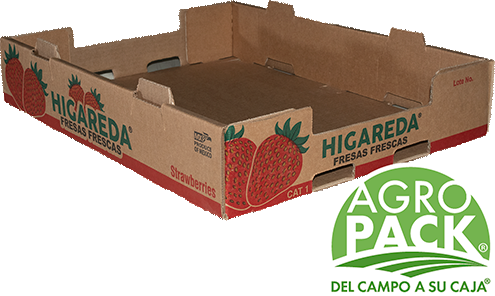Caja de fresa