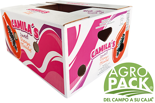 Caja de papaya